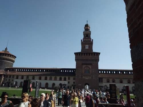 Chateau Sforzeco à Milan