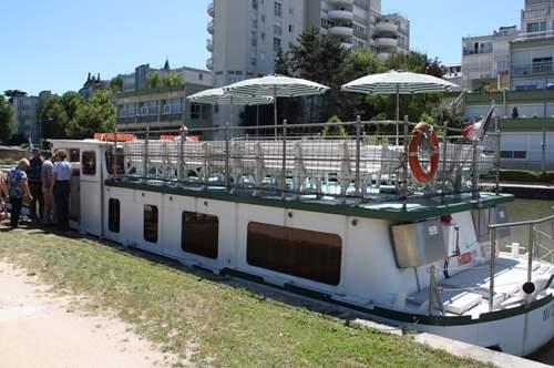 Croisière péniche 'La ville de Chalette