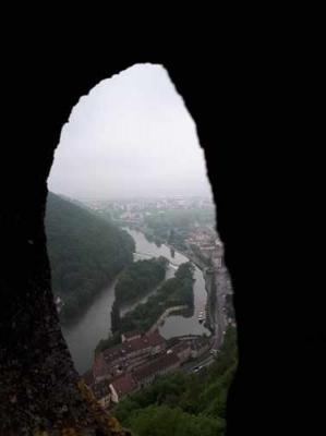Vue des remparts de la citadelle de Besançon
