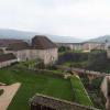 Vue des remparts de la citadelle de Besançon