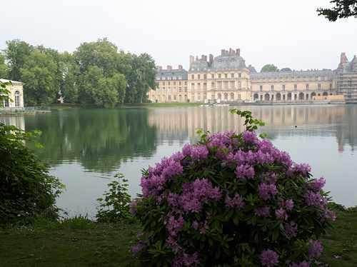 Autour du chateau de Fontainebleau