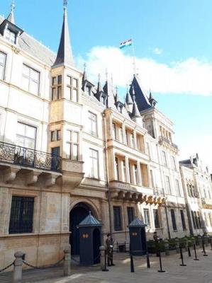 Le palais Ducal à Luxembourg Ville