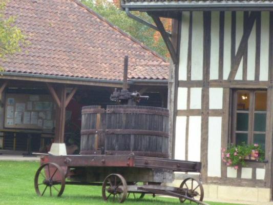 Le vieux pressoir de Gégène