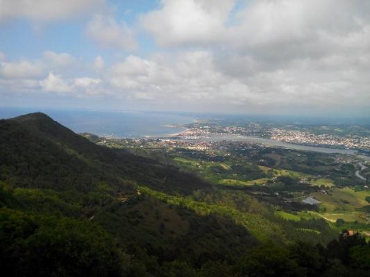 Vue du Mont Jaizkibel