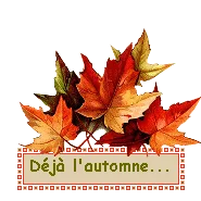Automne deja