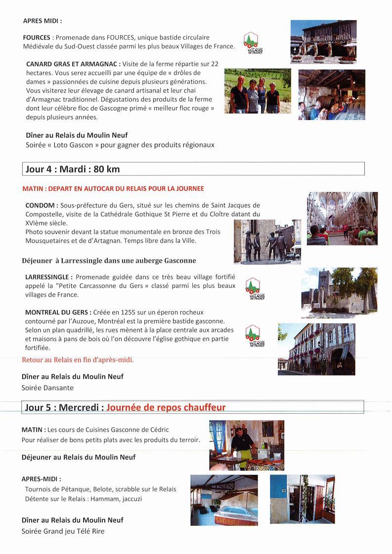 Tourisme et gastronomie en gascogne page 2