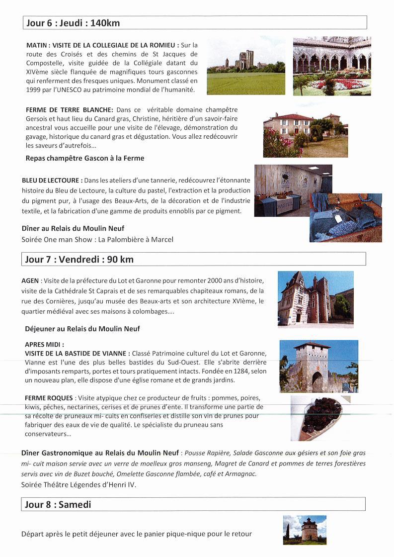 Tourisme et gastronomie en gascogne page 3